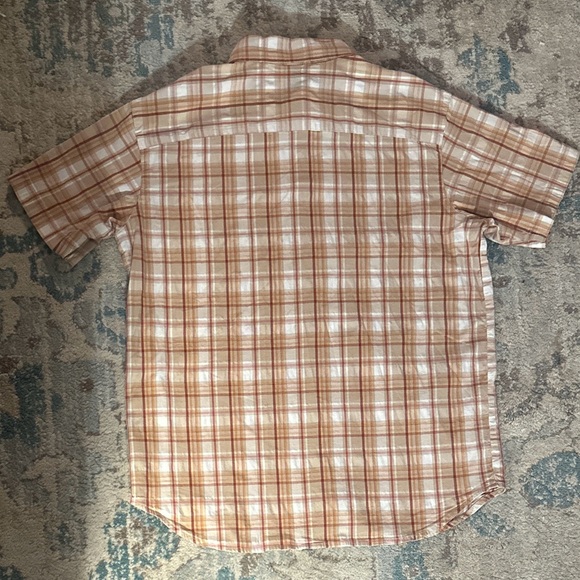 Columbia Plaid Regular Fit Men’s Size Large Short Sleeve Button-Up Shirt - Picture 2 of 2